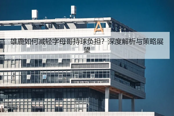雄鹿如何减轻字母哥持球负担？深度解析与策略展望